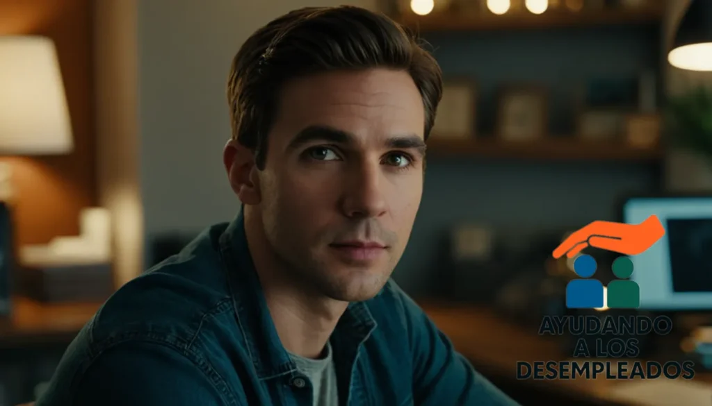 "an unassuming yet thoughtful young adult sitting in a modest home office