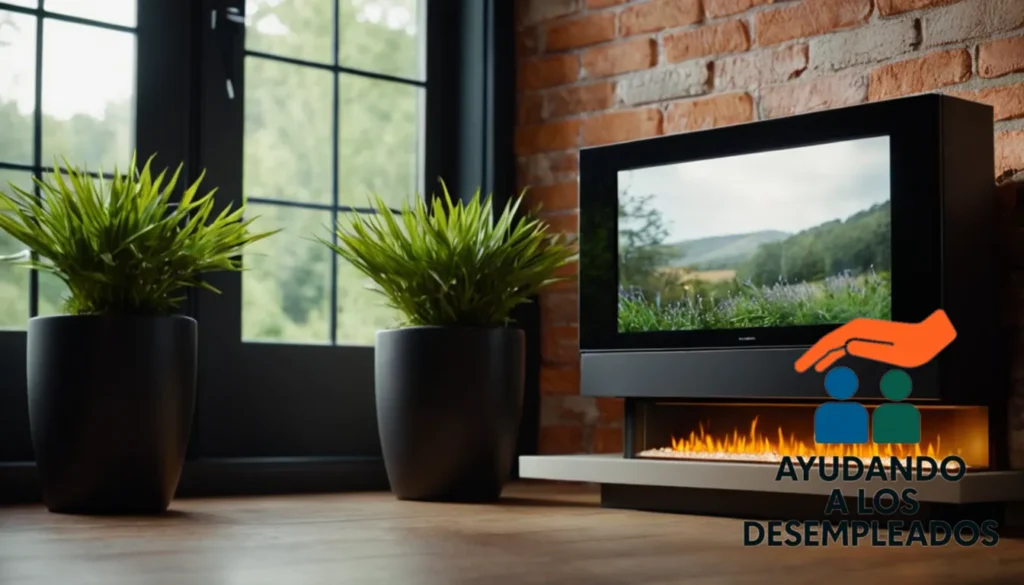 "a warm and inviting interior scene of a domestic living room