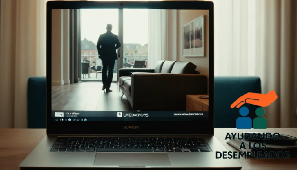 a warm and inviting photograph of a modern online platform's dashboard on a laptop screen