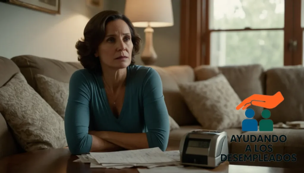 "A somber-looking mother