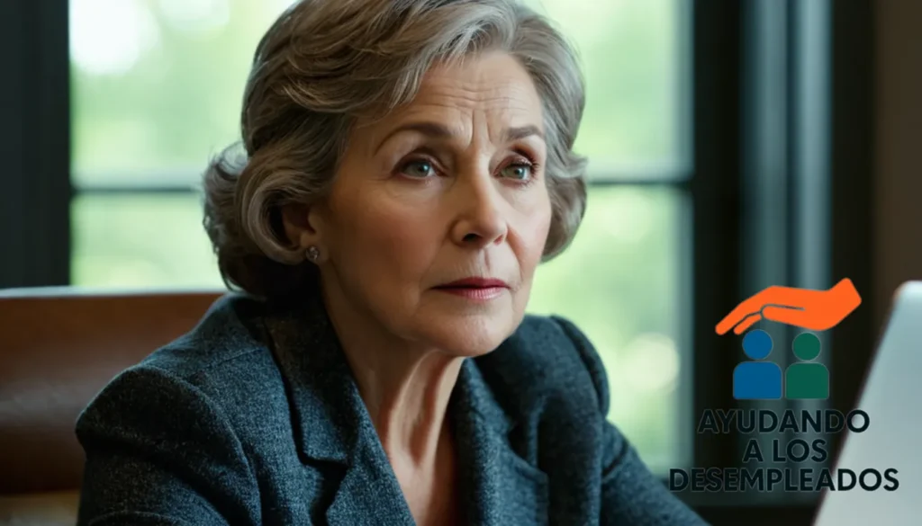 "an older woman in her late 50s or early 60s