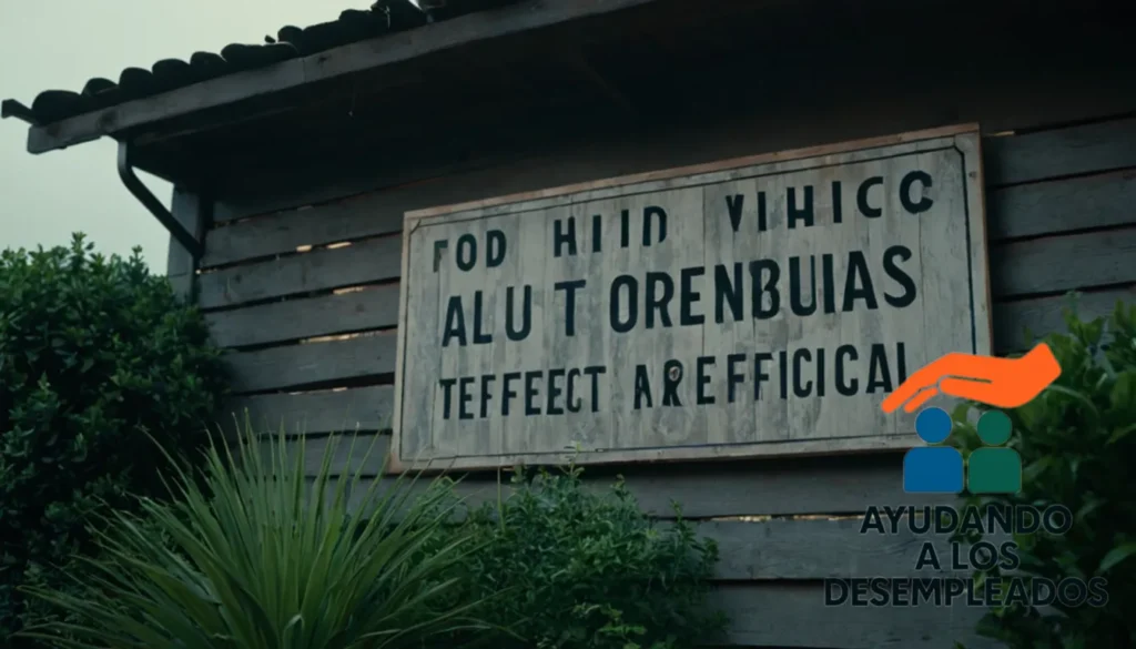 a dilapidated wooden sign bearing the words "Alquiler" with faded paint