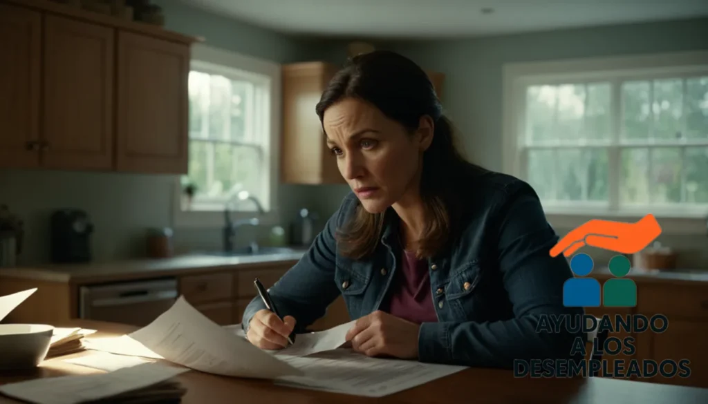 "a realistic representation of a worried homeowner