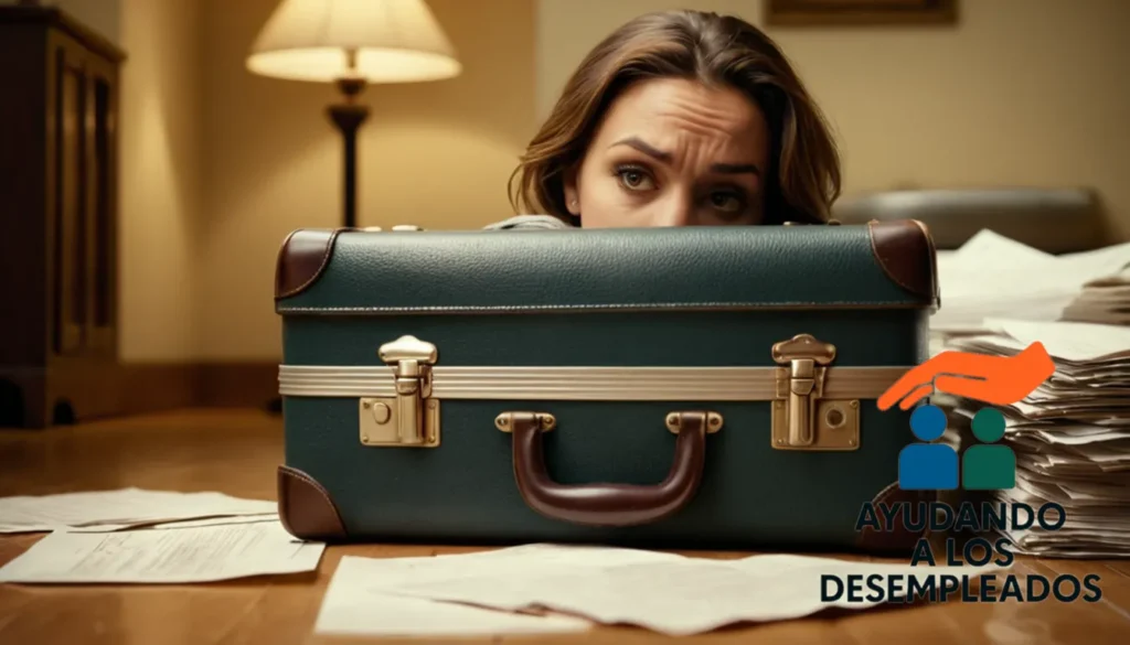 "a worn-out suitcase standing alone on a dusty