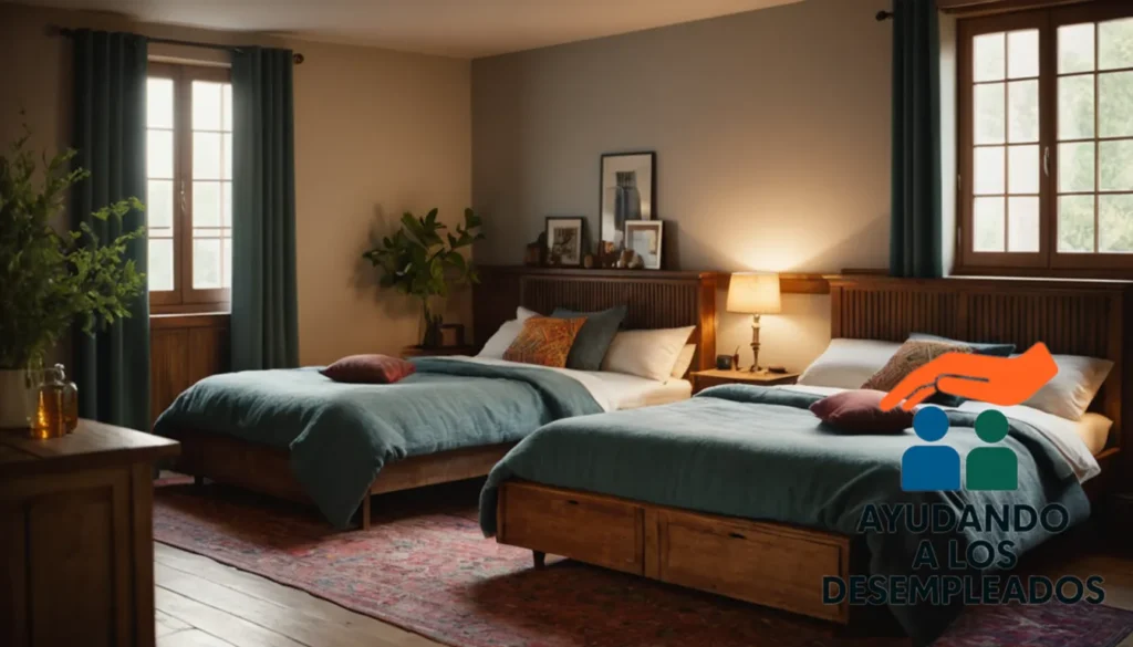"a cozy but simple living room in a shared apartment