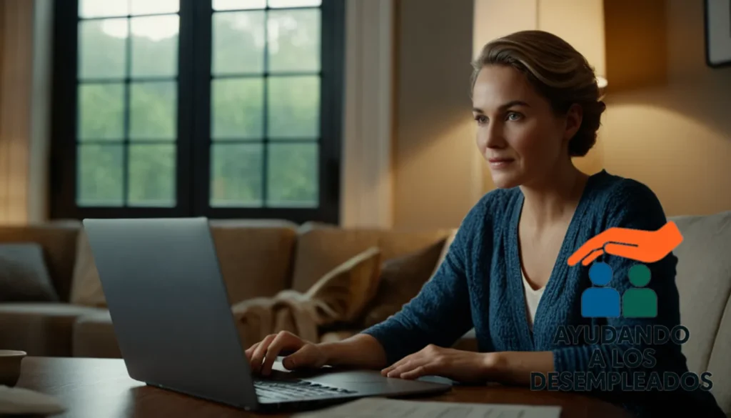 A photograph of an individual sitting in their living room