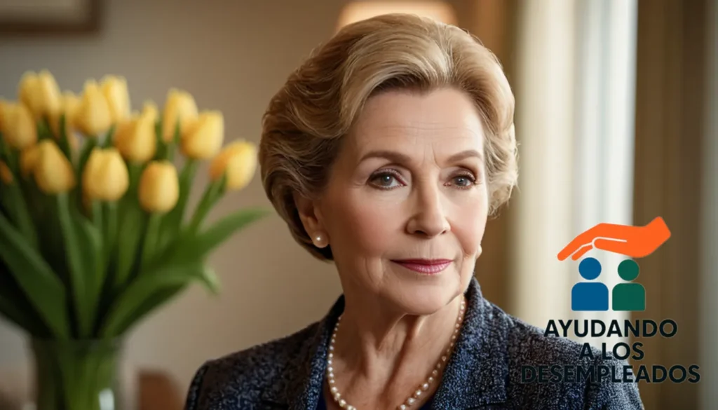 A confident-looking senior woman in her 60s