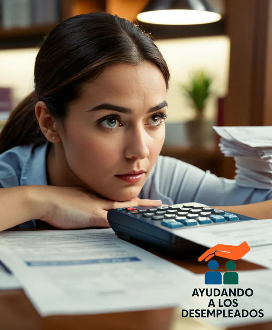 a person sitting at their cluttered study desk, surrounded by scattered financial documents, a calculator, and a computer screen displaying an alarming overdraft notification, as they gaze intensely at a phone with a bank statement app open, illustrating the anxiety of debt recovery.
